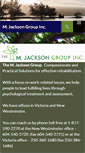 Mobile Screenshot of mjacksongroup.ca